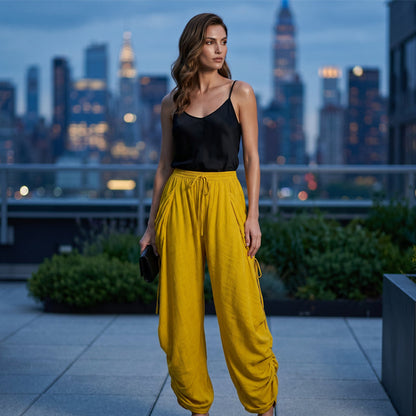 ⏰LIMITED-TIME 50% OFF! 👖Women's Loose-Fit Drawstring Lantern Pants