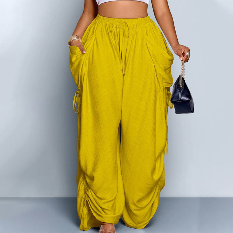 ⏰LIMITED-TIME 50% OFF! 👖Women's Loose-Fit Drawstring Lantern Pants