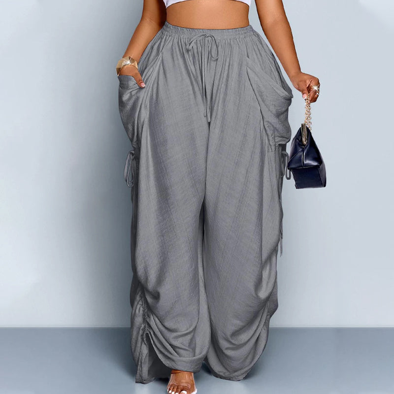 ⏰LIMITED-TIME 50% OFF! 👖Women's Loose-Fit Drawstring Lantern Pants