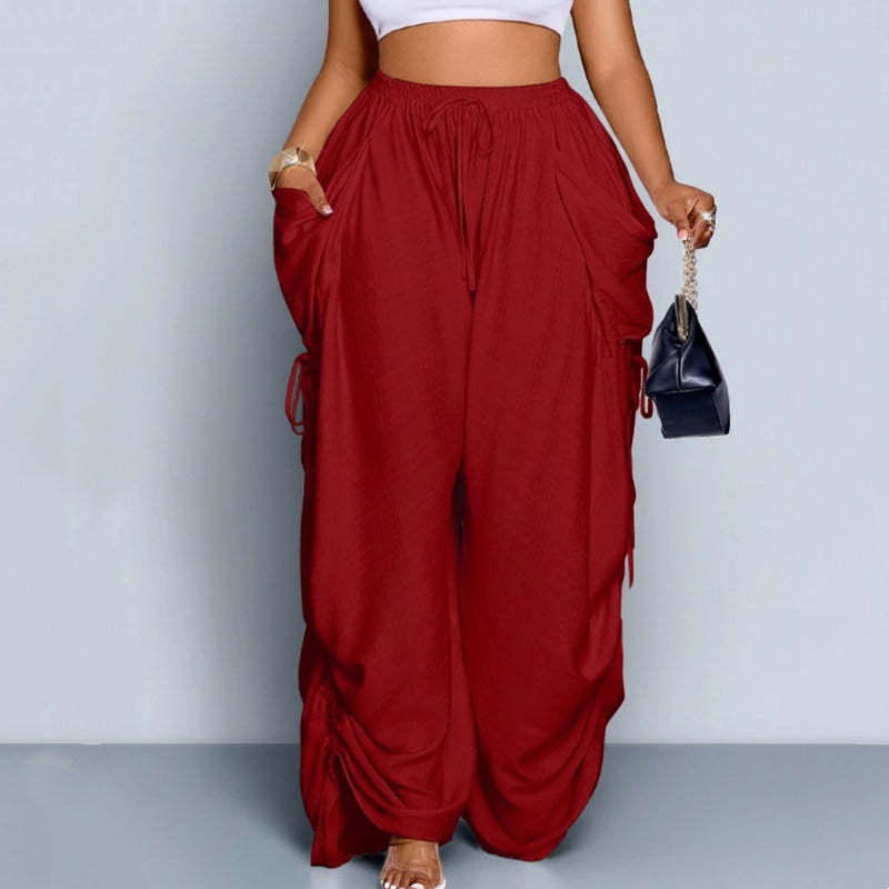 ⏰LIMITED-TIME 50% OFF! 👖Women's Loose-Fit Drawstring Lantern Pants