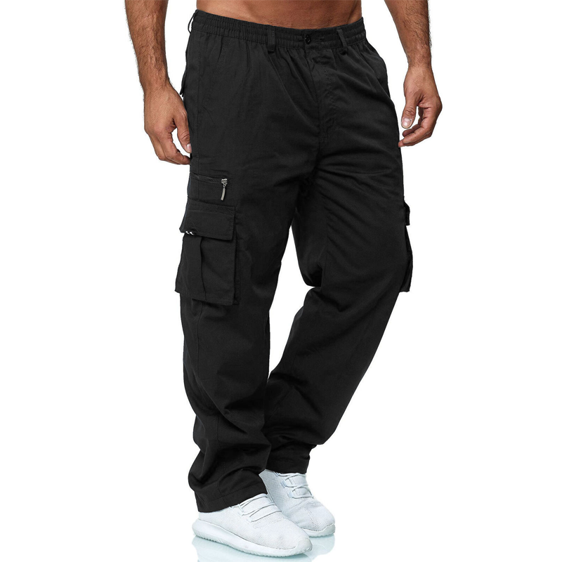 👖 50% OFF NOW! 🧵 Men's Multi-Pocket Relaxed Fit Cargo Pants – Durable & breathable – Perfect for work, hiking or everyday wear – practical and comfortable 🌿✨