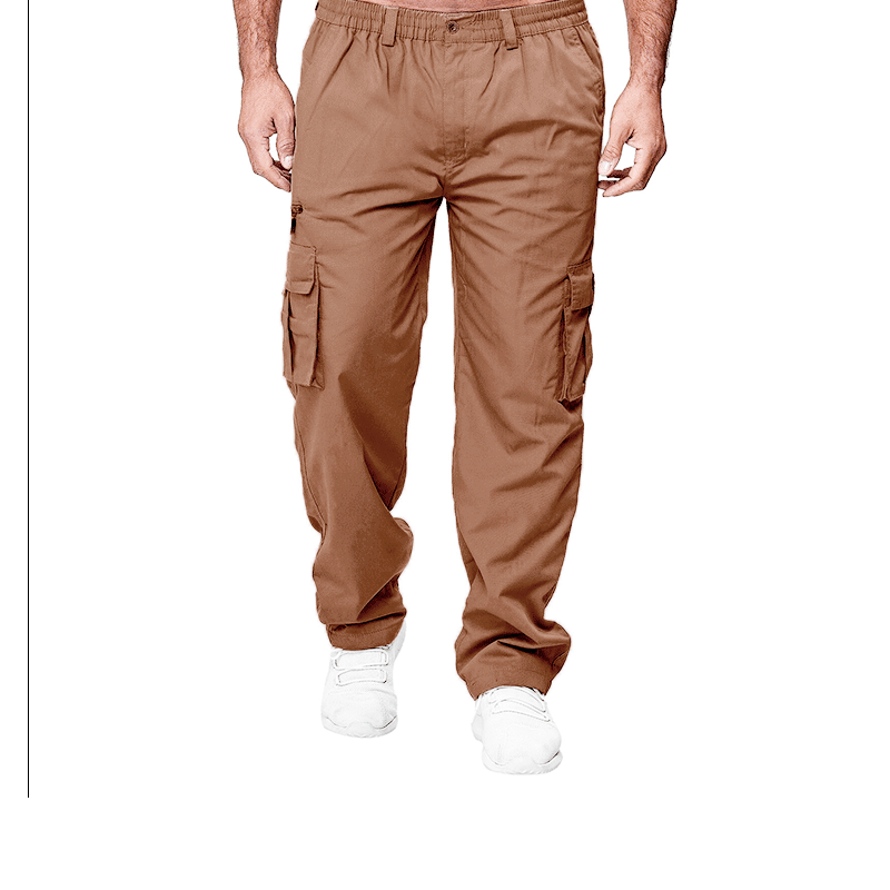 👖 50% OFF NOW! 🧵 Men's Multi-Pocket Relaxed Fit Cargo Pants – Durable & breathable – Perfect for work, hiking or everyday wear – practical and comfortable 🌿✨