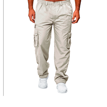 👖 50% OFF NOW! 🧵 Men's Multi-Pocket Relaxed Fit Cargo Pants – Durable & breathable – Perfect for work, hiking or everyday wear – practical and comfortable 🌿✨