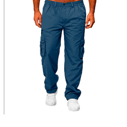 👖 50% OFF NOW! 🧵 Men's Multi-Pocket Relaxed Fit Cargo Pants – Durable & breathable – Perfect for work, hiking or everyday wear – practical and comfortable 🌿✨