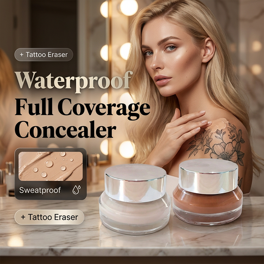 💄Waterproof Sweat-Resistant Tattoo-Covering Concealer – Tattoo, Scar & Blemish Coverage ✨