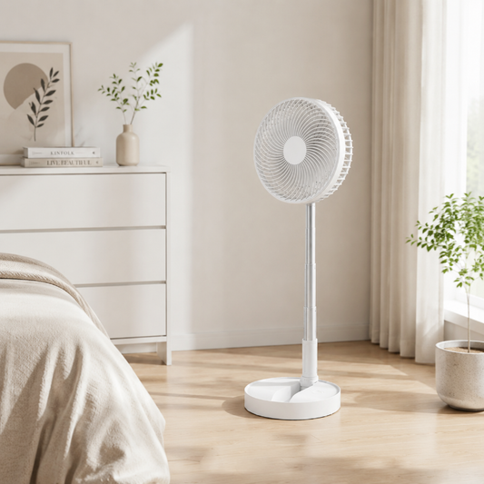 🌬️❄️Portable Multifunctional Telescopic Floor Fan - Stay Cool Anywhere✨
