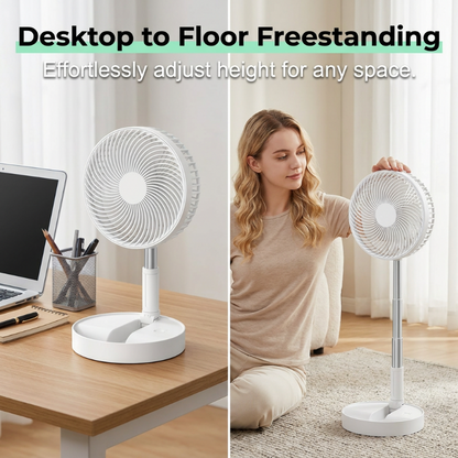 🌬️❄️Portable Multifunctional Telescopic Floor Fan - Stay Cool Anywhere✨