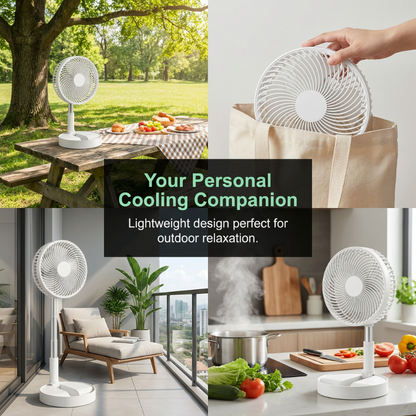 🌬️❄️Portable Multifunctional Telescopic Floor Fan - Stay Cool Anywhere✨