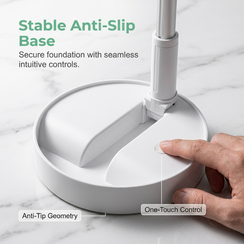 🌬️❄️Portable Multifunctional Telescopic Floor Fan - Stay Cool Anywhere✨