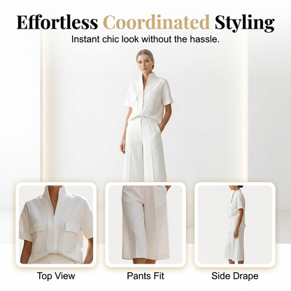 👗✨Women Loose Solid Color Two Piece Set – Chic & Comfortable 🔥
