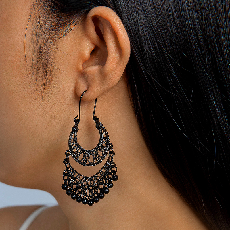 💎Elegant Vintage U-Shaped Dangle Earrings – Lightweight Elegant Statement Jewellery ✨