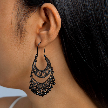 💎Elegant Vintage U-Shaped Dangle Earrings – Lightweight Elegant Statement Jewellery ✨