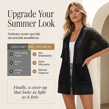 👗Leichter Damen-Cardigan für den Sommer – Unkompliziert. Einfach mühelose Eleganz☀️