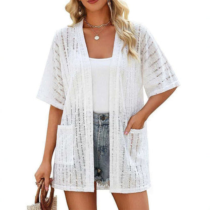 👗Leichter Damen-Cardigan für den Sommer – Unkompliziert. Einfach mühelose Eleganz☀️