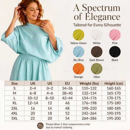👗✨Women's Off-Shoulder Top And Wide-Leg Pants Set– Chic, Flowy & Effortless🌸