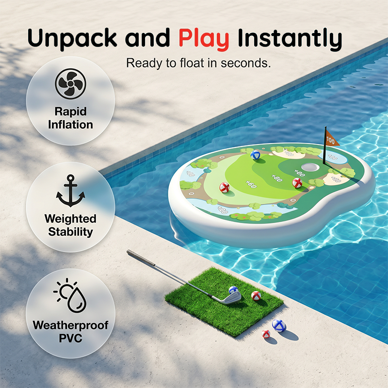 ⛳Inflatable Golf Water Toy– The Ultimate Summer Garden & Pool Party Challenge ☀️