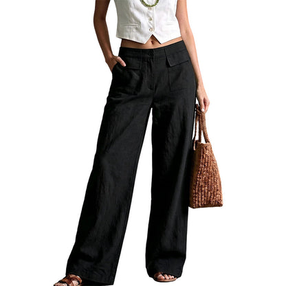 👖Lässige Leinenhose für Damen – Figurfreundlich, bequem & den ganzen Tag schick ✨