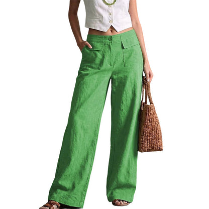 👖Lässige Leinenhose für Damen – Figurfreundlich, bequem & den ganzen Tag schick ✨