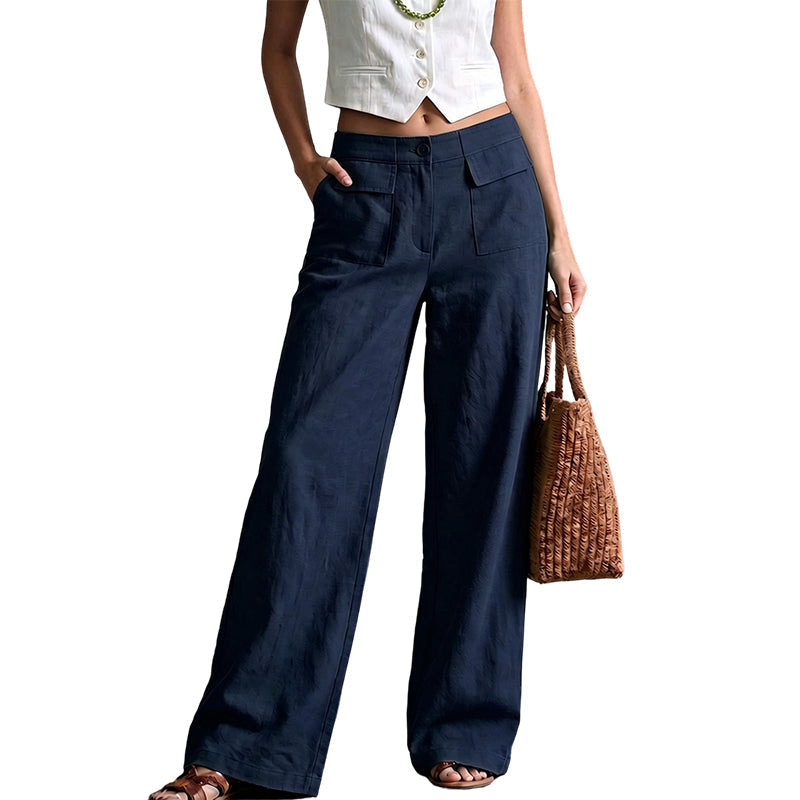 👖Lässige Leinenhose für Damen – Figurfreundlich, bequem & den ganzen Tag schick ✨