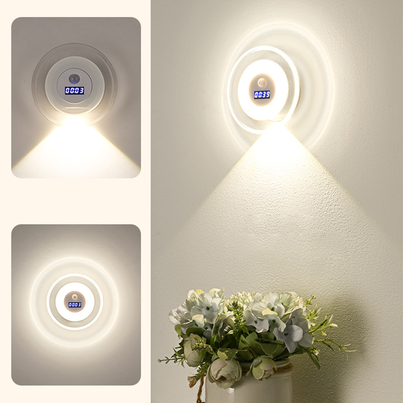 🌙 Your Perfect Bedside Companion – Smart LED Clock Night Light With Motion Sensor🏡