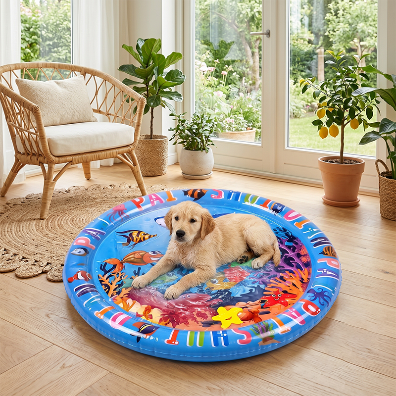 🐾New Arrival 66% OFF! 🎁Extra-Thick Cooling Pet Water Mattress，A Thoughtful Gift For Pet Parents & Their Furry Babies! 💝🧡🐶