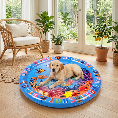 🐾New Arrival 66% OFF! 🎁Extra-Thick Cooling Pet Water Mattress，A Thoughtful Gift For Pet Parents & Their Furry Babies! 💝🧡🐶