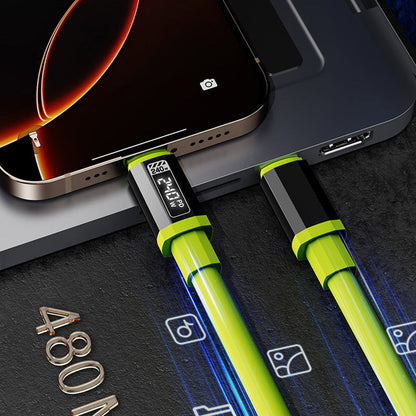 🔌 Flexible silicone fast-charging cable – strong, durable and super-fast | The cable that doesn’t get tangled or break