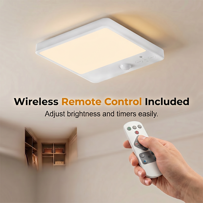 🏡💡Rechargeable Motion Sensor Ceiling Light – Hands-Free Brightness In Seconds✨