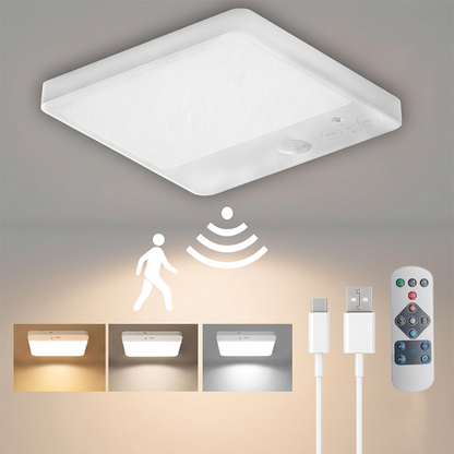 🏡💡Rechargeable Motion Sensor Ceiling Light – Hands-Free Brightness In Seconds✨