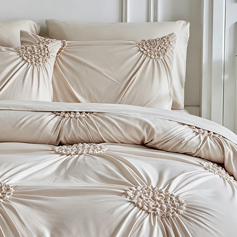 🎉 2026er Sale — Über 35.000 verkauft! 💞 Elegantes Bettbezug-Set mit Biesenfalten – Weich, stilvoll & für einen gemütlichen Schlafzimmer-Rückzugsort konzipiert 🛏️