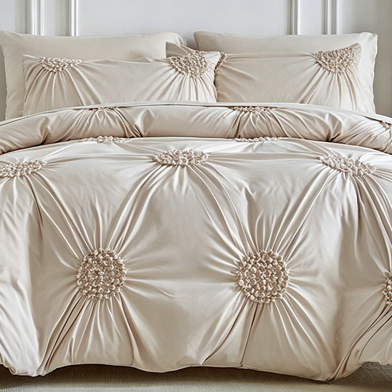 🎉 2026er Sale — Über 35.000 verkauft! 💞 Elegantes Bettbezug-Set mit Biesenfalten – Weich, stilvoll & für einen gemütlichen Schlafzimmer-Rückzugsort konzipiert 🛏️