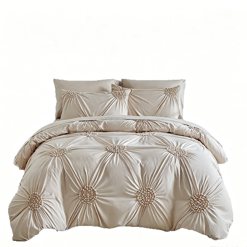 🎉 2026er Sale — Über 35.000 verkauft! 💞 Elegantes Bettbezug-Set mit Biesenfalten – Weich, stilvoll & für einen gemütlichen Schlafzimmer-Rückzugsort konzipiert 🛏️