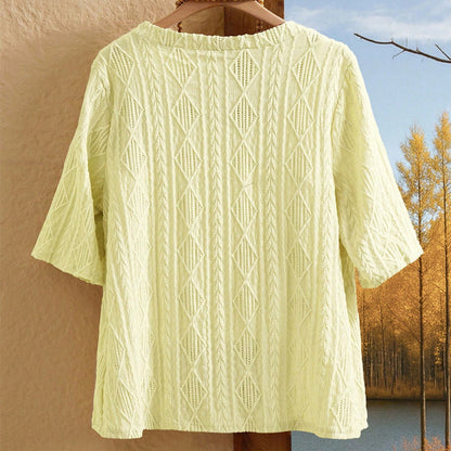 ☀️Damen Strick-Cardigan mit offener Vorderseite – Leicht, schmeichelhaft & perfekt für jedes Outfit ✨