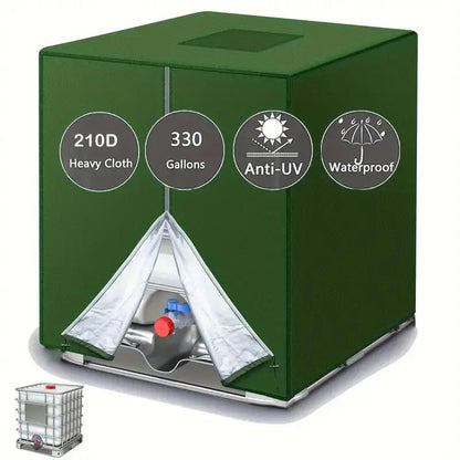 🔥Limited time 55% OFF! Safeguard your water quality! 💦Waterproof Outdoor IBC Tote Cover