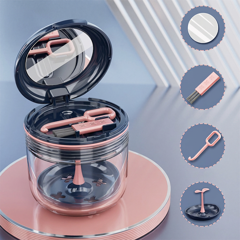🦷Leakproof Retainer Case With Mirror Portable Aligner Soaking Box– Hygienic, Portable & Easy To Use✨