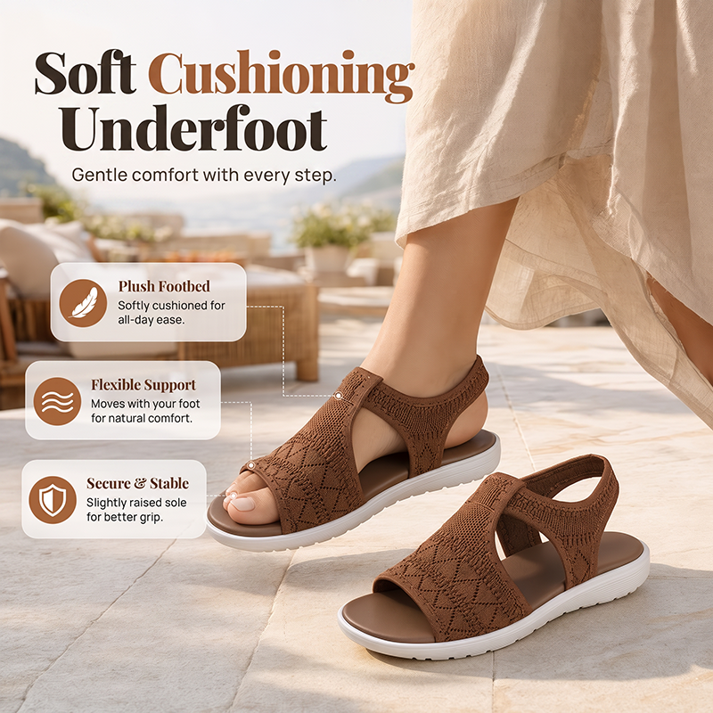 ☁️Women's Casual Comfort Peep Toe Sandals— Step Into Comfort Today🔥✨