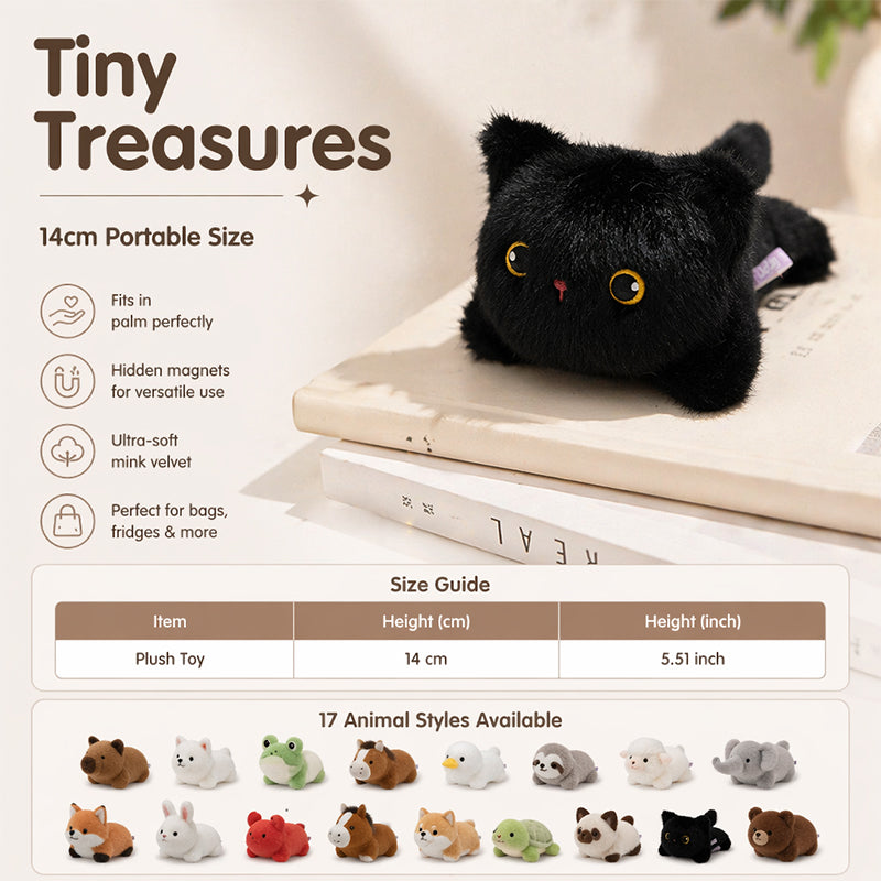 ⏳Limited-time 66% off !! Lovely Plush Fridge Magnet Doll – Ultra Soft Velvet Feel, Hidden Magnetic Design and 17 Adorable Characters ✨