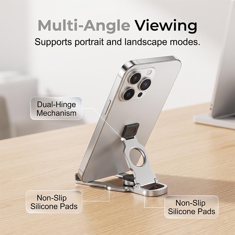 ⌛✨Limited-Time Offer-3-IN-1 SPINNER PHONE STAND - Small Size, Big Convenience📱