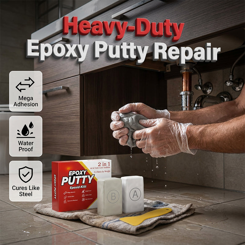 🏭Factory direct 50% off！🛠️All-purpose repair！🔥AB Epoxy Putty Stone Model Repair Clay