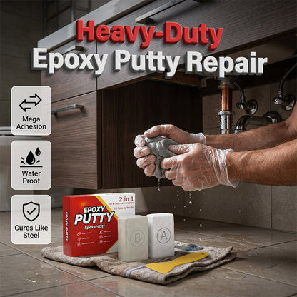 🏭Factory direct 50% off！🛠️All-purpose repair！🔥AB Epoxy Putty Stone Model Repair Clay