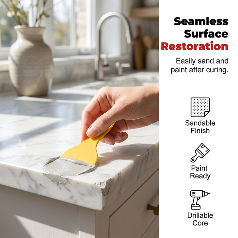 🏭Factory direct 50% off！🛠️All-purpose repair！🔥AB Epoxy Putty Stone Model Repair Clay