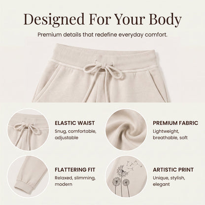 🌼🌿Women's High Waisted Drawstring Cropped Pants– Flattering Fit & Everyday Comfort ✨