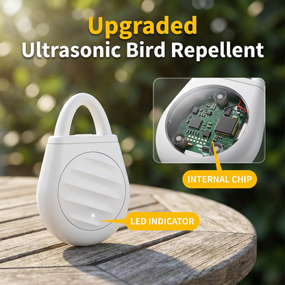 🦟🚫 Goodbye Bites & Buzzing – Portable Ultrasonic Bird Repellent Keychain🌿