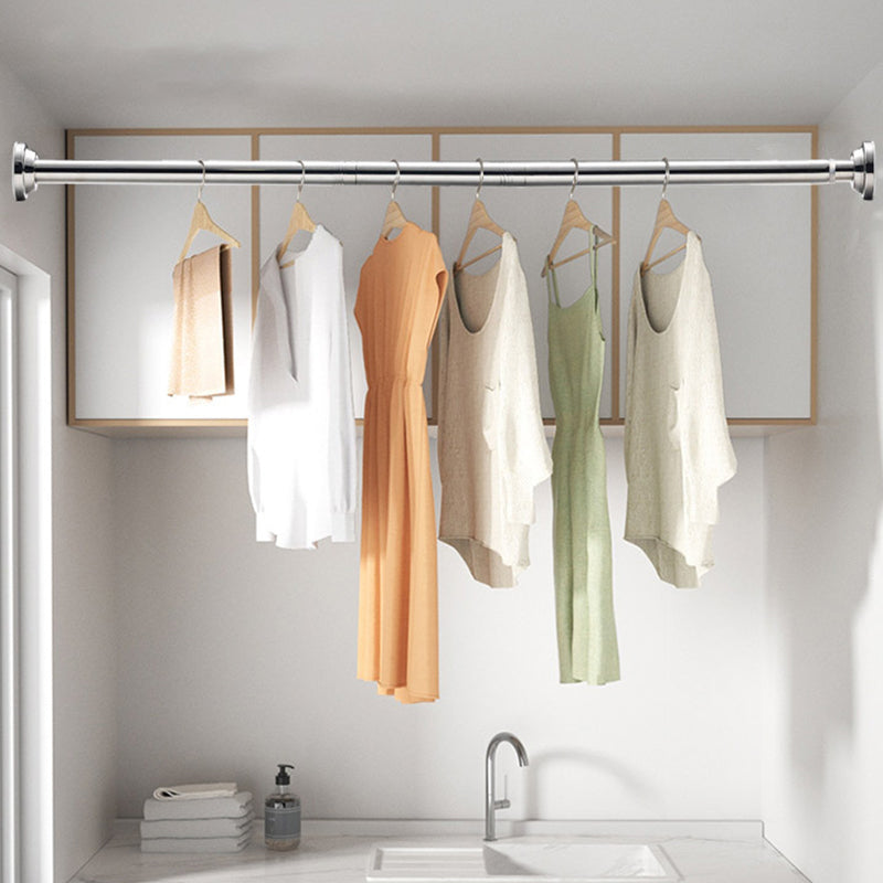 🔥50% off limited time！🥼👚 Create storage space anywhere anytime！Adjustable No-Drill Tension Rod