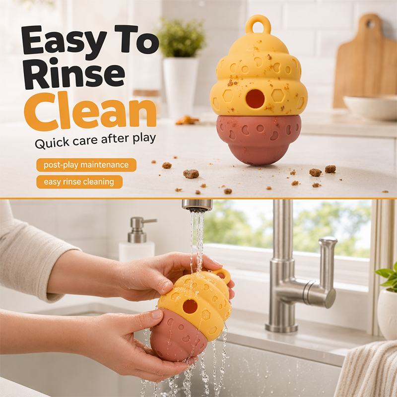 🐶Interactive Pet Slow Feeder & Chew Toy - Stop Boredom & Slow Down Fast Eating🐾 ✨