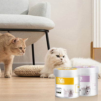 🥳2026 TOP-ANGEBOT🥳💞ÜBER 50.000 MAL VERKAUFT!🐾🌿 50% RABATT! Natürliche pflanzliche Feuchttücher für Haustiere – Aloe Vera & Glycerin, pH-neutral. Entfernt sanft Tränenflecken & Ohrenschmalz. Sicher für den täglichen Gebrauch! 🧻✨
