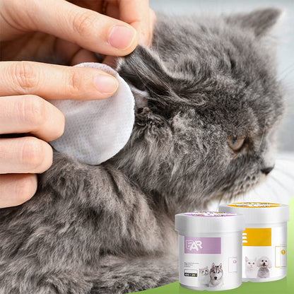 🥳2026 TOP-ANGEBOT🥳💞ÜBER 50.000 MAL VERKAUFT!🐾🌿 50% RABATT! Natürliche pflanzliche Feuchttücher für Haustiere – Aloe Vera & Glycerin, pH-neutral. Entfernt sanft Tränenflecken & Ohrenschmalz. Sicher für den täglichen Gebrauch! 🧻✨