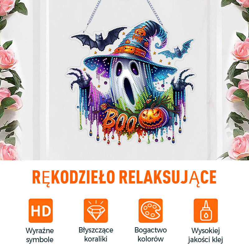 💎DIY Diamant-Hängedeko-Set für Halloween für Erwachsene – Das perfekte Geschenk für kreative Köpfe 🎁✨