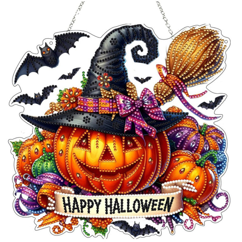 💎DIY Diamant-Hängedeko-Set für Halloween für Erwachsene – Das perfekte Geschenk für kreative Köpfe 🎁✨