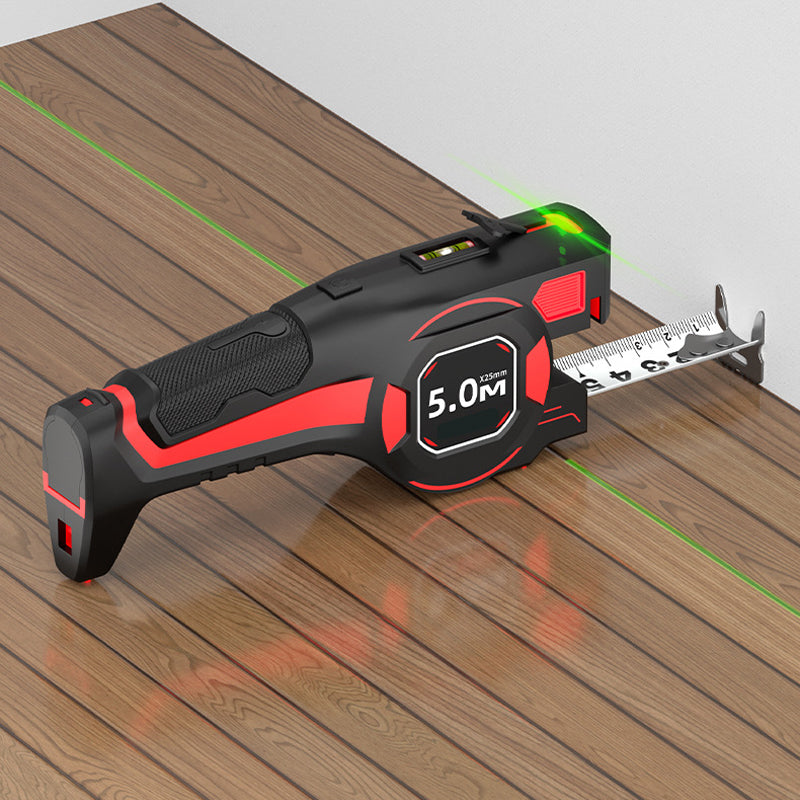 📐2-in-1 Tape Measure With Laser Guide – Laser Precision Measuring Made Easy🛠️✨